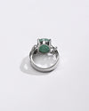 Pristine Emerald (Panna) Ring – 925 Silver - #1210N4