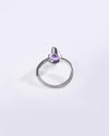Royal Amethyst (Jamunia) Ring – 925 Silver - #1201N3 Drop