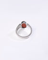 Royal Coral (Moonga) Ring – 925 Silver Golden Hue - #1200B