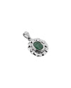 Florent Emerald Pendant in 925 Silver