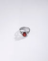 Luxe Garnet (Gomed) Ring – 925 Silver - #1210N4