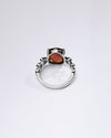 Exotic Garnet (Gomed) Ring – 925 Silver - #1149N4