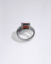 Smart Garnet (Gomed) Ring – 925 Silver - #1106N4 Re