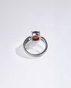 Calm Garnet (Gomed) Ring – 925 Silver - #1112N4