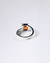 Finely Crafted Garnet (Gomed) Ring – 925 Silver - #1153N4 Sq