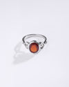 Power Garnet (Gomed) Ring – 925 Silver - #1220B
