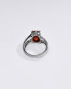 Signature Garnet (Gomed) Ring – 925 Silver - #1182N4