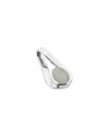 Gentle Curve Cat's Eye Pendant in 925 Silver