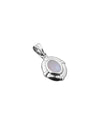 Moonlit Crown Opal Pendant in 925 Silver