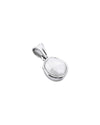 Plain Pearl Pendant in 925 Silver