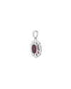 Florent Ruby Pendant in 925 Silver