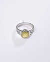 Comfort Yellow Sapphire (Pukhraj) Ring – 925 Silver - #1162B