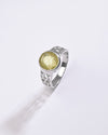 Comfort Yellow Sapphire (Pukhraj) Ring – 925 Silver - #1162B