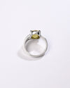 Yellow Sapphire (Pukhraj) Gemstone Ring – 925 Silver - #1125N4