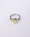 Essential Yellow Sapphire (Pukhraj) Ring – 925 Silver - #1150B