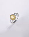 Essential Yellow Sapphire (Pukhraj) Ring – 925 Silver - #1150B