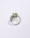 Vedic Yellow Sapphire (Pukhraj) Ring – 925 Silver - #1134N4