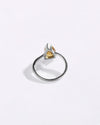 Minimalist Golden Topaz (Sunahara Pukhraj) Ring – 925 Silver - #1201N3 Dr