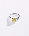 Power Golden Topaz (Sunahara Pukhraj) Ring – 925 Silver - #1225N4