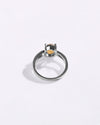 Calm Golden Topaz (Sunahara Pukhraj) Ring – 925 Silver - #1112N4