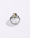 Certified Golden Topaz (Sunahara Pukhraj) Ring – 925 Silver - #1210N4