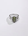 Cat's Eye (Lehsunia) Ring – 925 Silver Minimalist - #1199