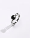 925 Silver Blue Sapphire (Neelam) Ring - 1102B - Myra