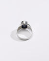 Elegant Blue Sapphire (Neelam) Ring – 925 Silver - 1111B