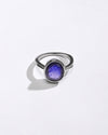 Classic Blue Sapphire (Neelam) Ring in 925 Silver - #1201B