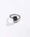 Simple Blue Sapphire (Neelam) Ring – 925 Silver - #1202N4