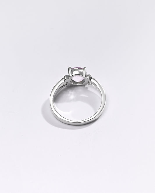 Premium Blue Sapphire (Neelam) Ring in 925 Silver - #1148N4 - Myra