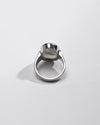 Luxe Opal (Doodhiya) Ring – 925 Silver - #1224B