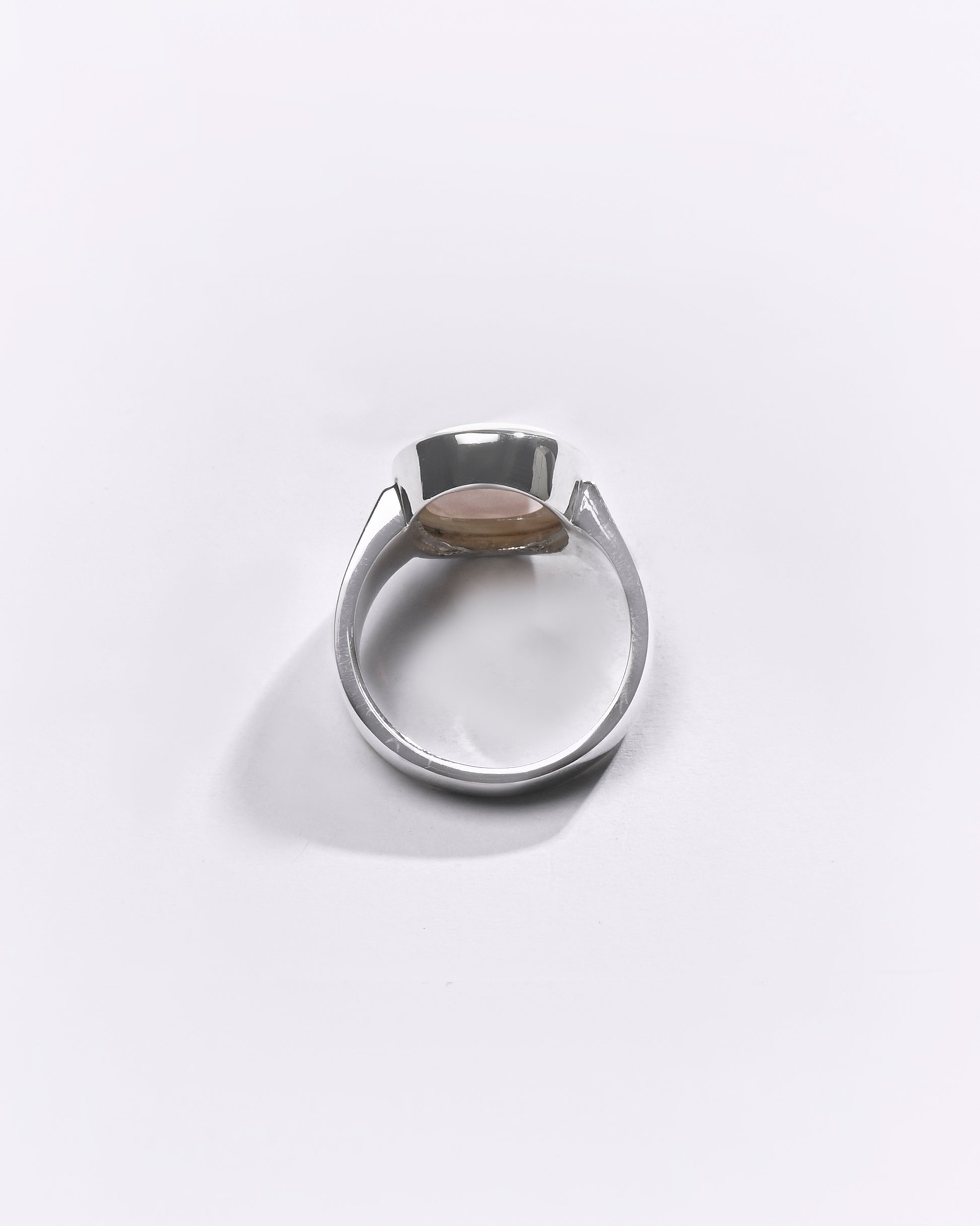 Premium Opal (Doodhiya) Ring in 925 Silver - #1224B - Myra
