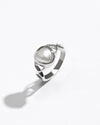 Pearl (Moti) Ring – 925 Silver Crafted - #1105B