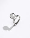 Pearl (Moti) Ring – 925 Silver Minimalist - #1110B