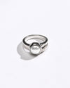 Natural Pearl (Moti) Ring – 925 Silver - #1125B