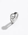 Natural Pearl (Moti) Ring – 925 Silver - #1125B
