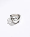 Classic Pearl (Moti) Ring – 925 Silver - #1134B