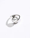 925 Silver Pearl (Moti) Ring - #1138 U