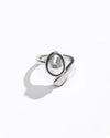 Rich Hue Pearl (Moti) Ring – 925 Silver - #1202 U