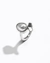 Rich Hue Pearl (Moti) Ring – 925 Silver - #1202 U