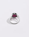 Classic Ruby (Manik) Ring – 925 Silver - #1150B