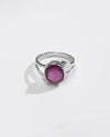 Elegant Ruby (Manik) Ring – 925 Silver - #1182B
