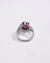 Elegant Ruby (Manik) Ring – 925 Silver - #1182B