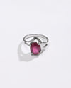 Luxe Ruby (Manik) Ring – 925 Silver - #1192N4
