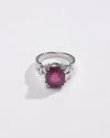 Royal Ruby (Manik) Ring – 925 Silver - #1199N8