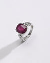 Royal Ruby (Manik) Ring – 925 Silver - #1199N8