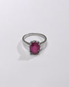 Premium Ruby (Manik) Ring – 925 Silver - #1200N4