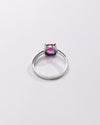 Bold Ruby (Manik) Ring – 925 Silver - #1216N4