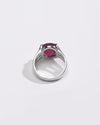 Luxury Ruby (Manik) Ring – 925 Silver - #1237N6